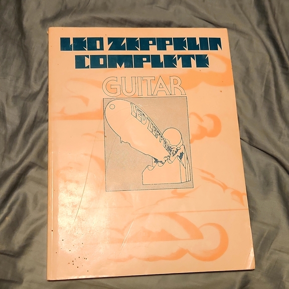 Other Vintage Led Zeppelin Complete Guitar Book Poshmark